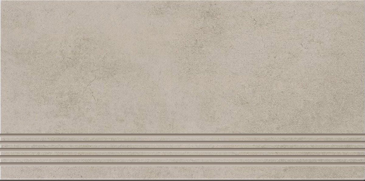 Cer-Art Studio Stopnica Concrete Dust beige mat 29,8x59,8