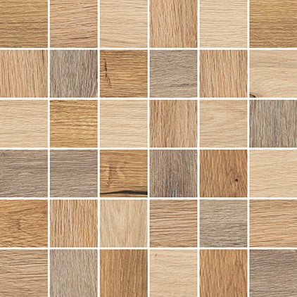 Opoczno Mozaika Grand Wood Mix Mat Rectified 29,8X29,8