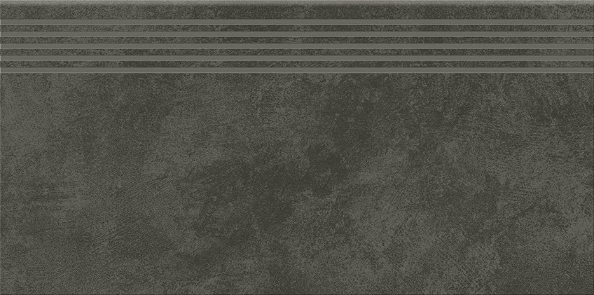 Cersanit Stopnica Ares Graphite Mat Rectified 29,8X59,8