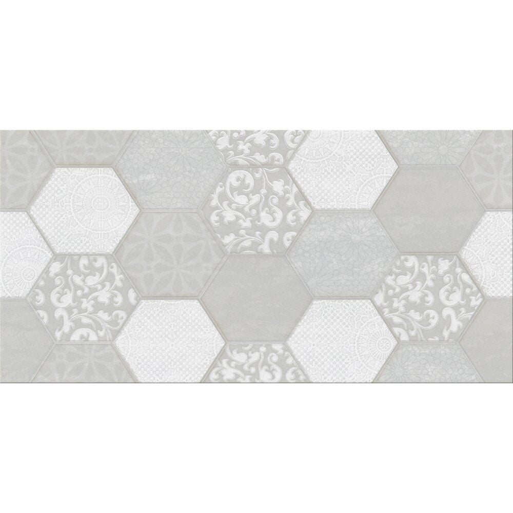 Cersanit Glazura Waterloo Light Grey Inserto 29,7X60