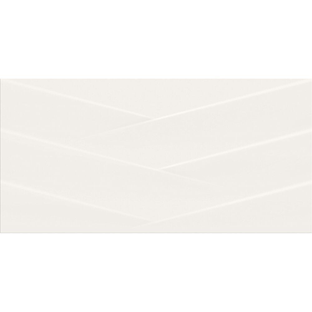 Cersanit Glazura Perouso Wind White Satin Structure 29,7X60