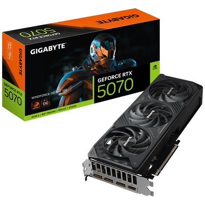 GIGABYTE GeForce RTX 5070 Windforce OC SFF 12GB DLSS 4