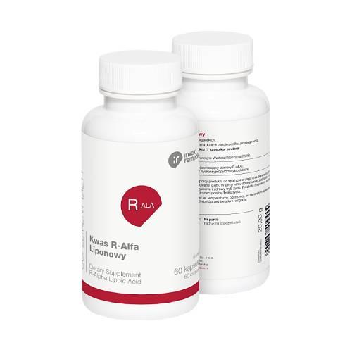 Invex Remedies Kwas R-alfa liponowy, 60 kaps.