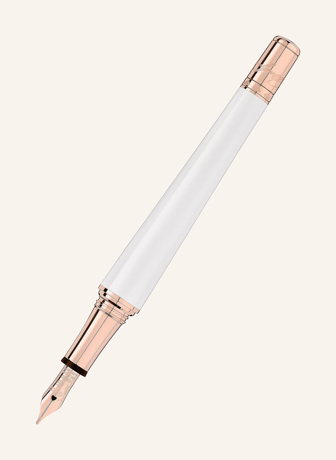 Montblanc Pióro Wieczne Muses Marilyn Monroe Special Edition Pearl silber