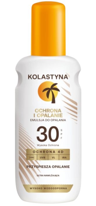 Kolastyna Sun Emulsja Opalanie i Ochrona SPF30, Spray