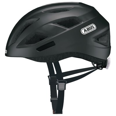 ABUS City LED Czarny Szosowy ( M)