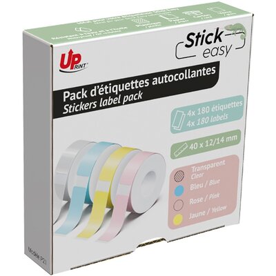 Etykieta termiczna UPRINT Easy UP21 14 x 40 mm (4 x 180 szt.)