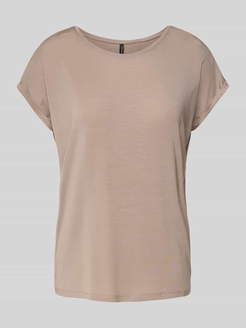 T-shirt o luźnym kroju z mieszanki lyocellu model ‘AVA’