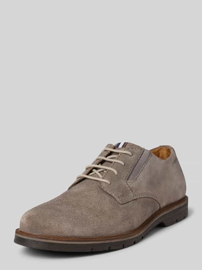 Buty sznurowane z detalem z logo model ‘Casimiro’