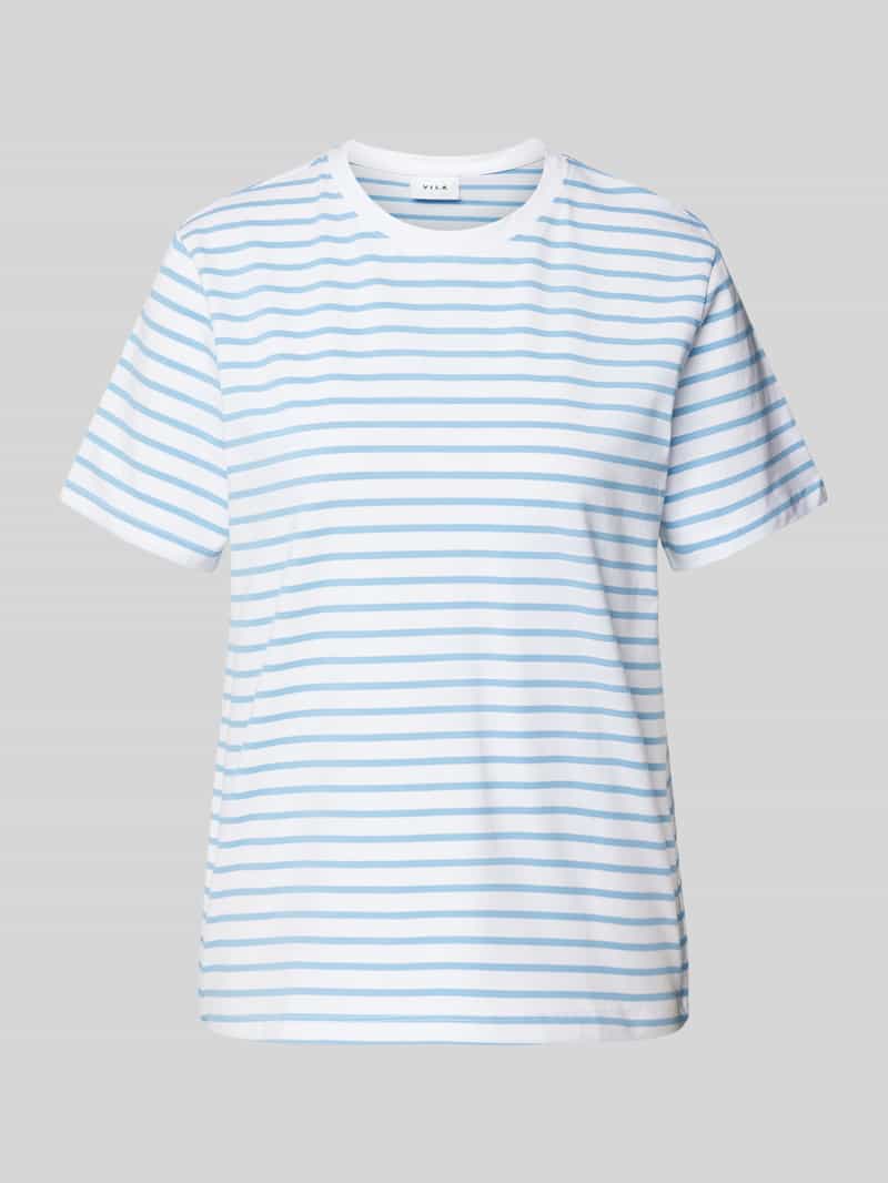 T-shirt z okrągłym dekoltem model ‘NORA’