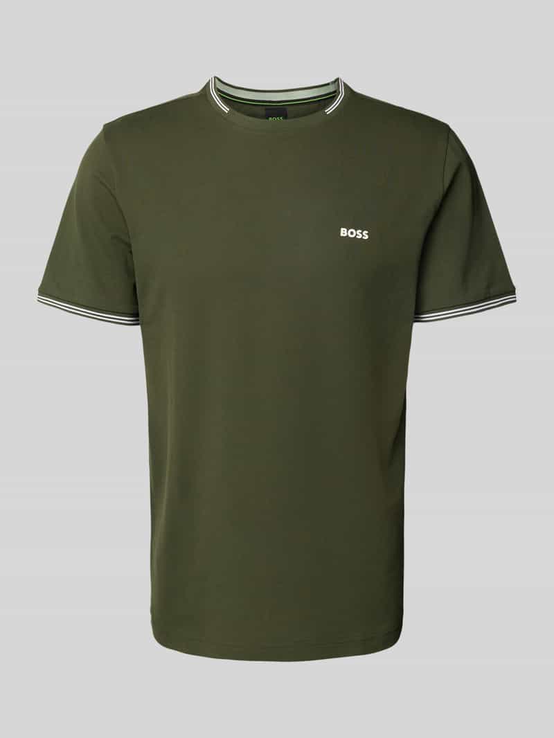 T-shirt z nadrukiem z logo model ‘Taul’