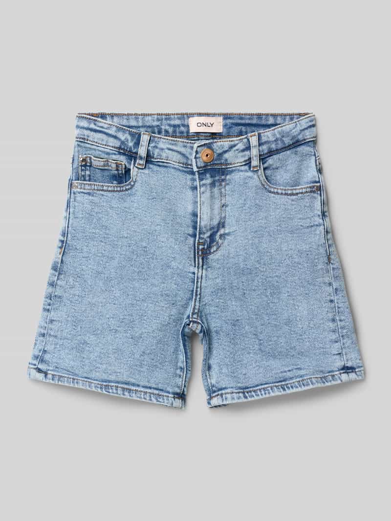 Szorty jeansowe o kroju regular fit z mieszanki bawełny model ‘PHINE’