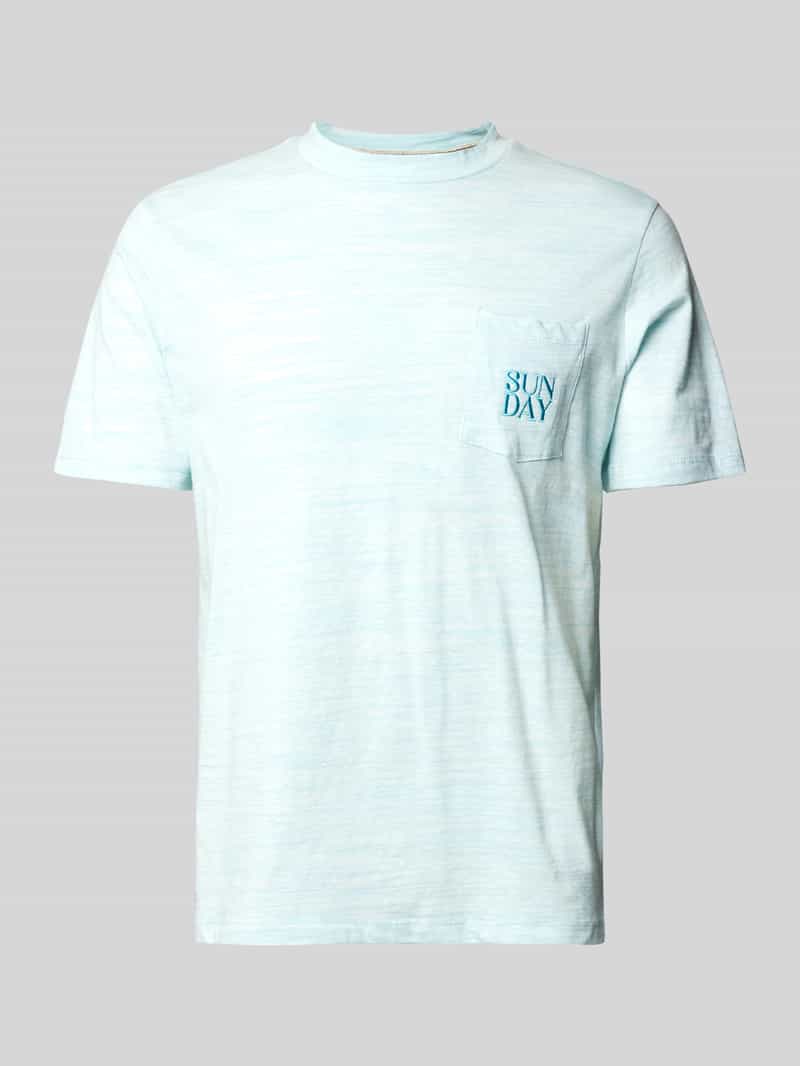 T-shirt z wyhaftowanym motywem model ‘UEFFI’