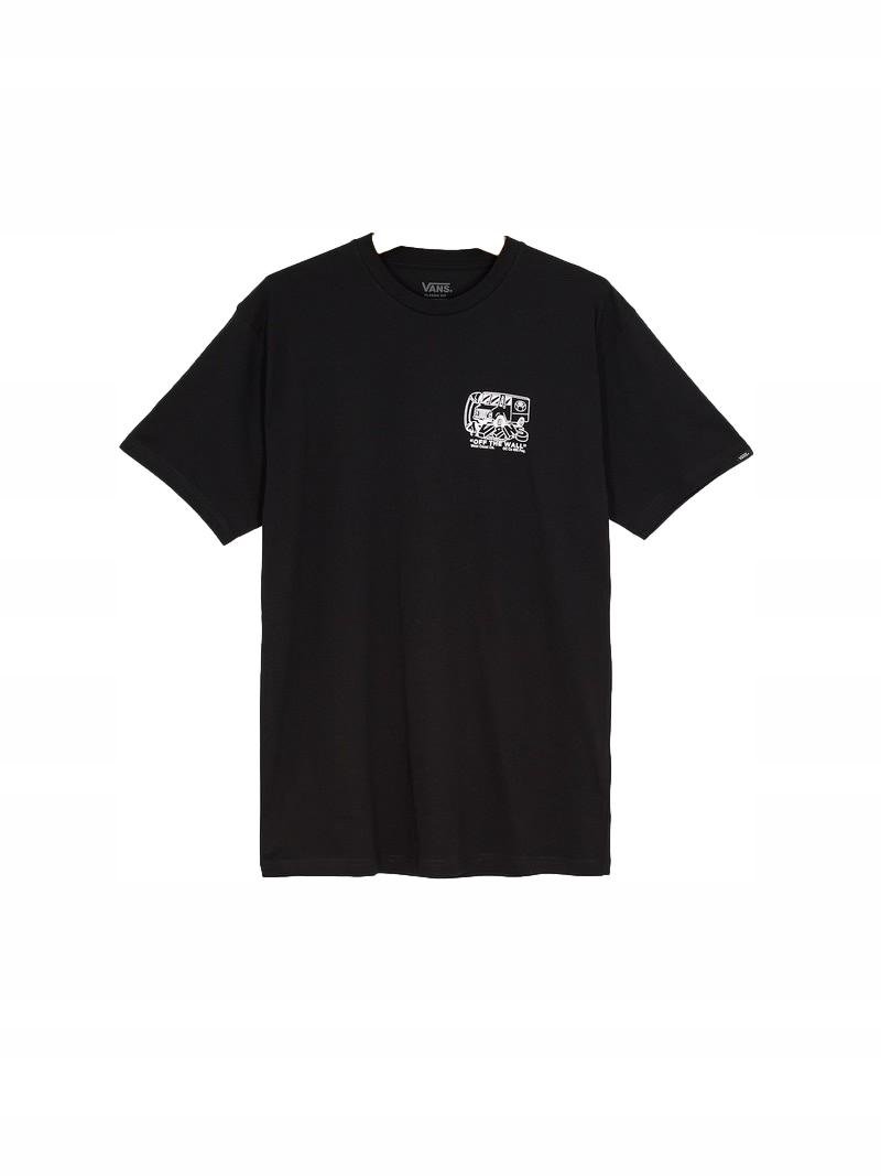 Męski T-shirt VANS Next Stop SS Black VN000NHPBLK1 M