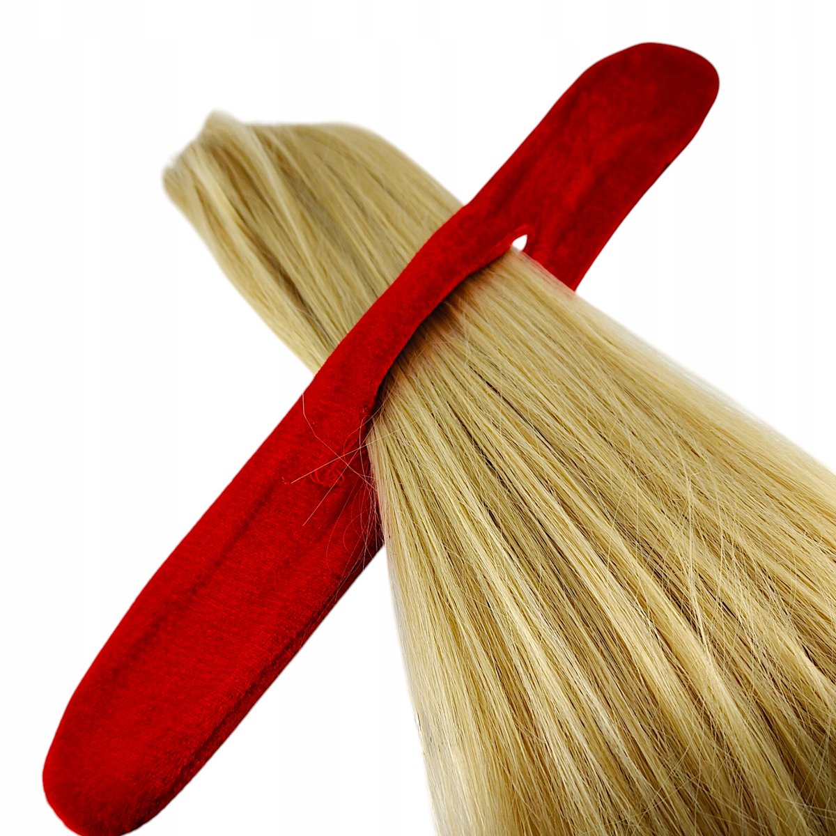 Twister Ozdoba do koka Frotowy duży Czerwony z froty