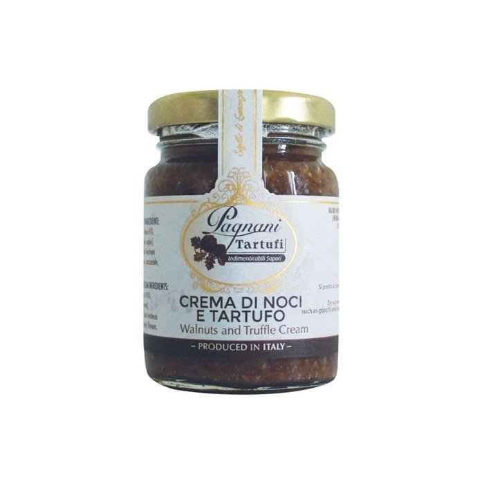 Krem orzechowy z czarną truflą, 180 g / Pagnani Tartufi