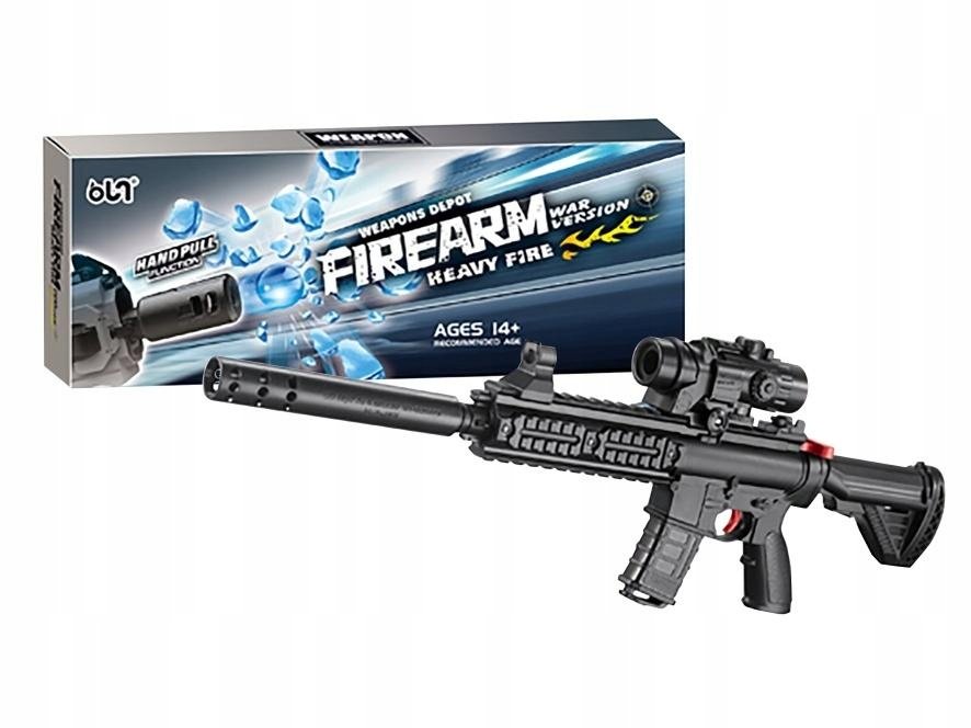 KARABIN PNEUMATYCZNY NA KULKI HYDROŻELOWE 60SZT