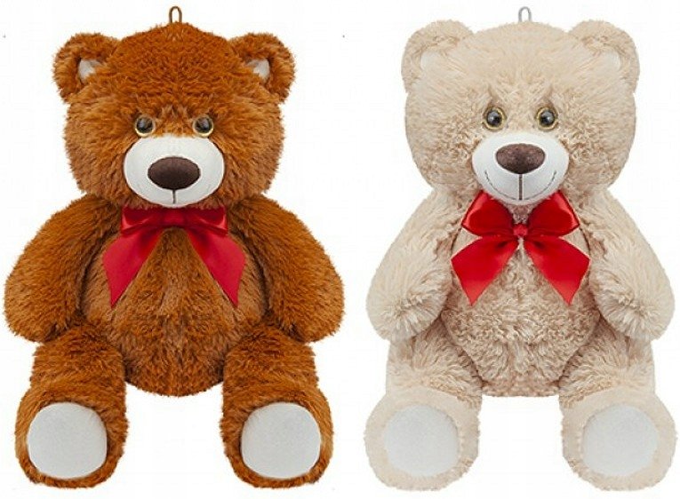 Maskotka Miś Classic Kokarda - 45/32cm