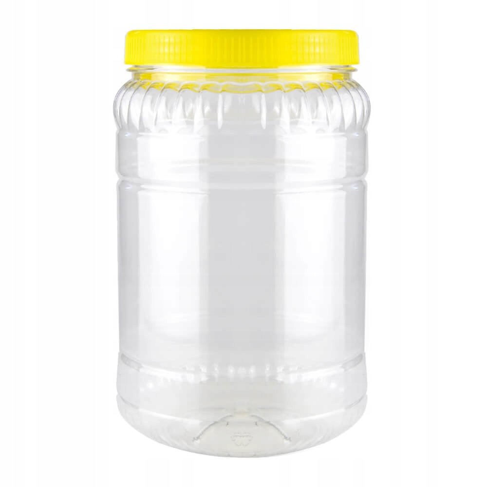 Pojemnik SŁOIK 3l plastikowy WIELOFUNCYJNY na żywność nalewki