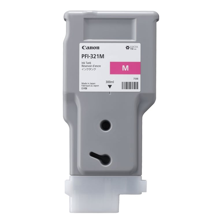 Canon PFI-321 M nabój z tuszem 1 szt. Oryginalny Standardowa wydajność Purpurowy 6269C001