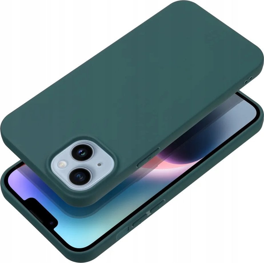 Futerał MATT do XIAOMI Redmi Note 14 PRO 4G ciemnozielony
