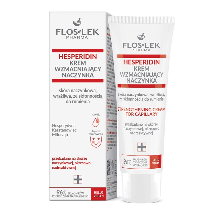 FLOS-LEK HESPERIDIN Krem wzmacniający naczynka, 50 ml