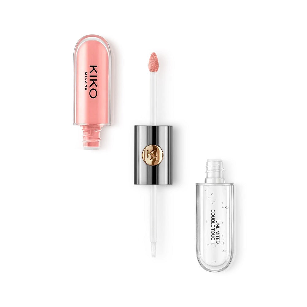 KIKO Milano Unlimited Double Touch dwuetapowa płynna pomadka do ust 113 Satin Coral