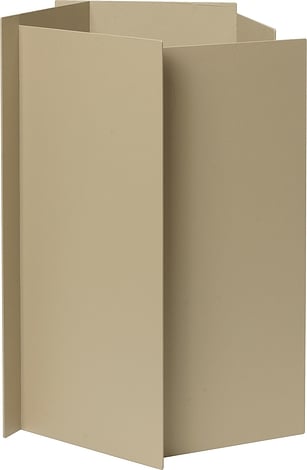 Ferm Living Osłonka na doniczkę Fragma 39 cm beżowa