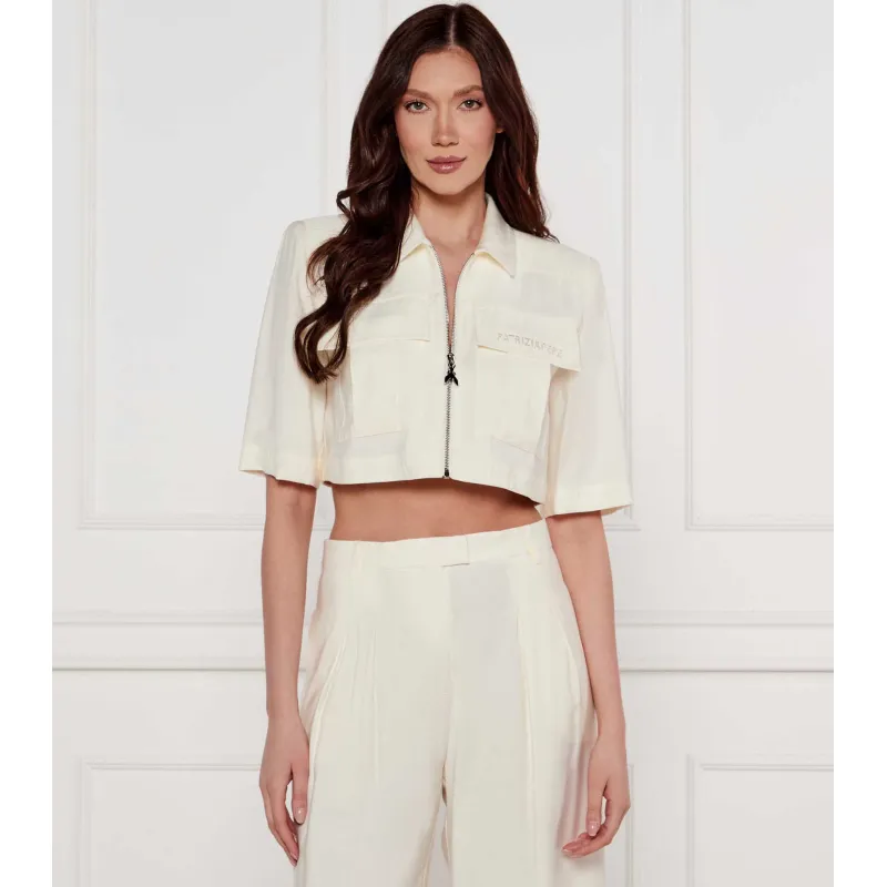 Patrizia Pepe Bluzka Cropped Fit