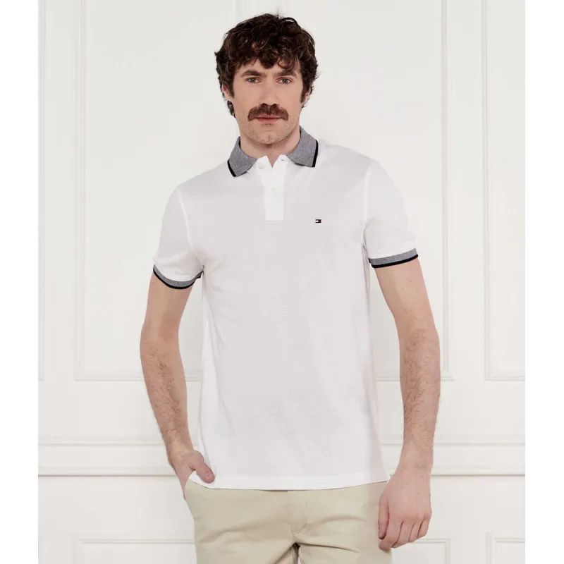 Tommy Hilfiger Polo | Regular Fit | z dodatkiem lnu