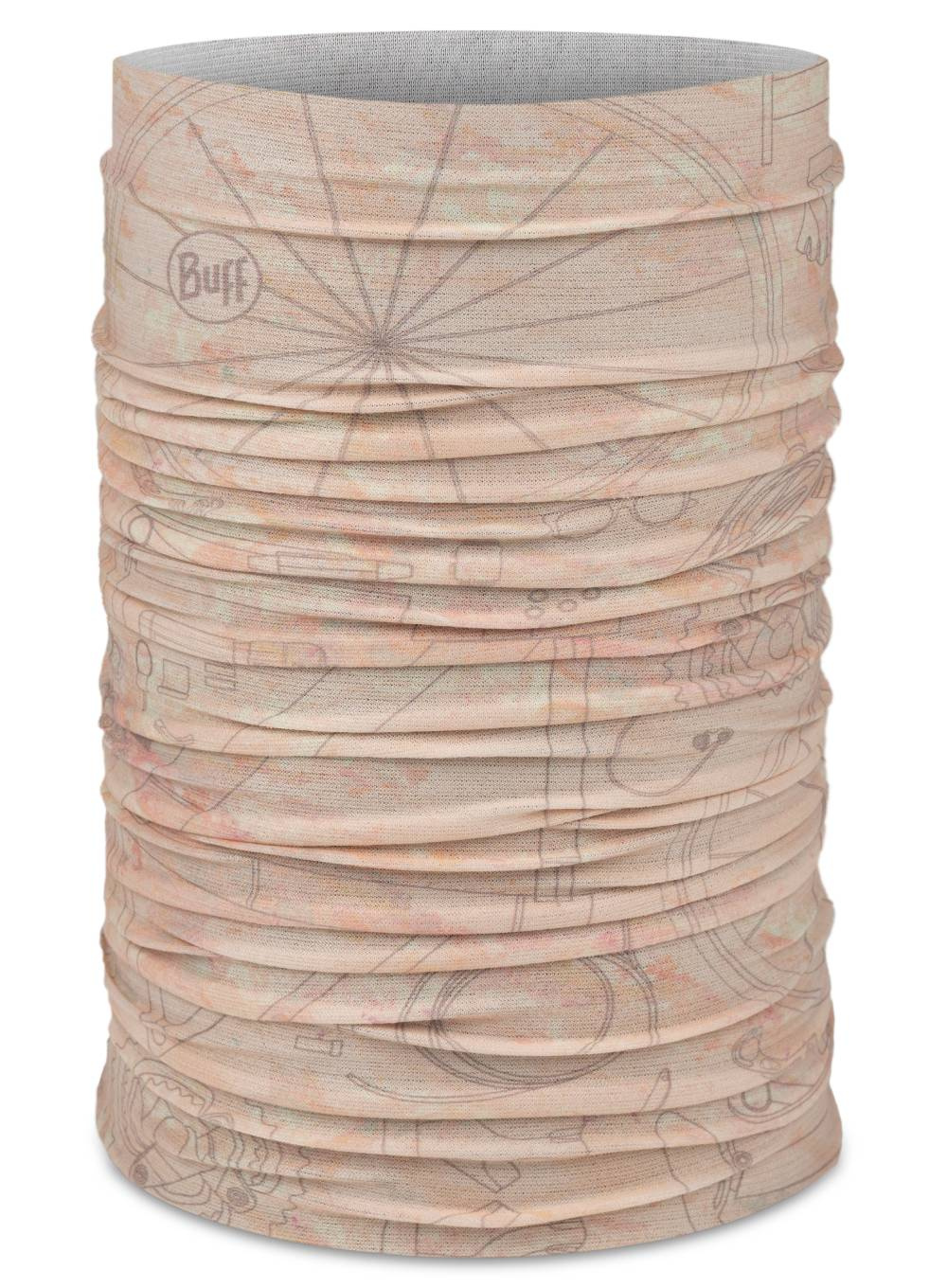 Chusta wielofunkcyjna Buff CoolNet UV® Neckwear - meagre arid