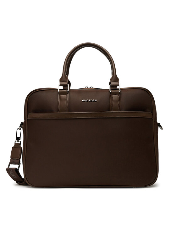 Gino Rossi Torba na laptopa 06A10936-3 Brązowy