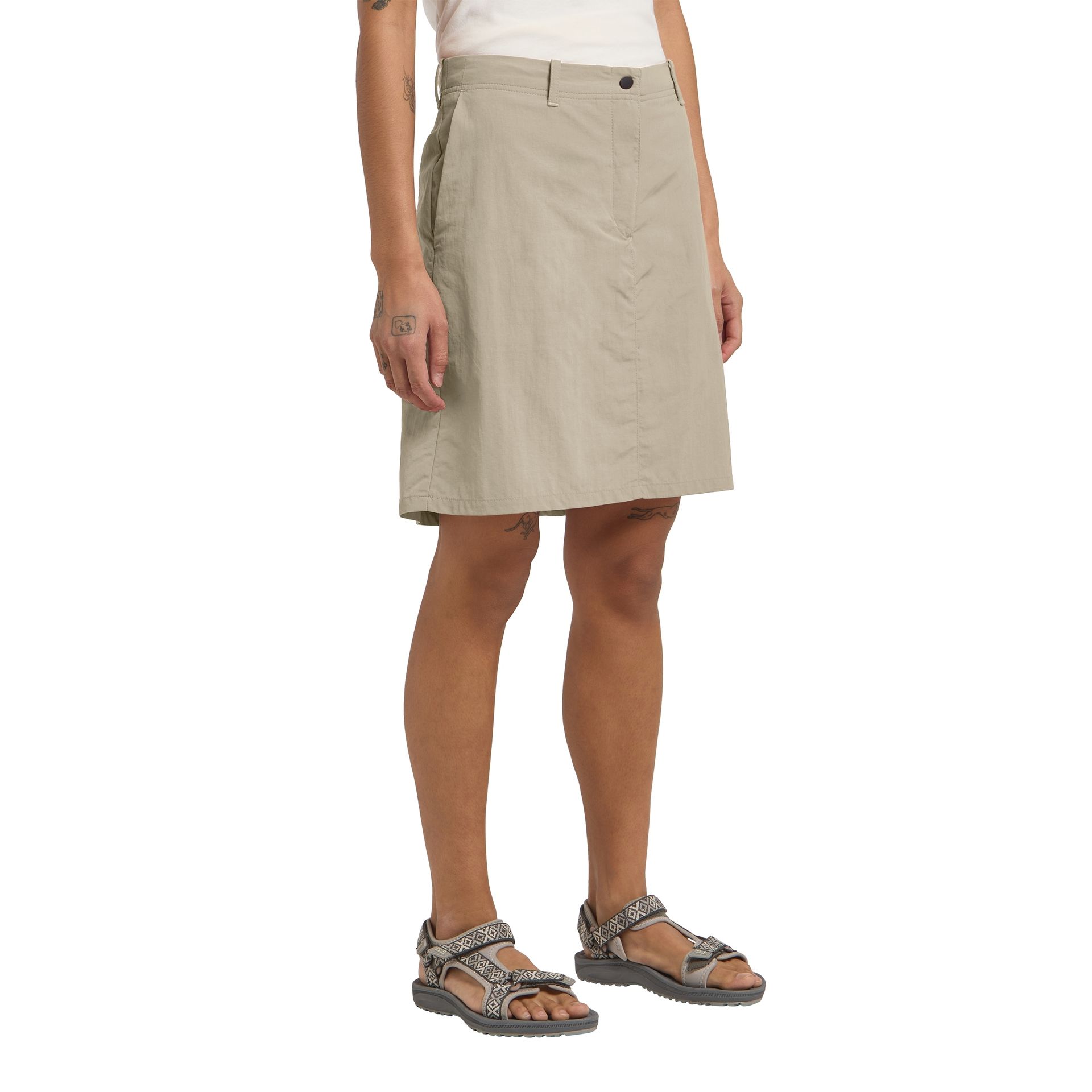 Spódnico-spodenki Jack Wolfskin TIHAMA SKORT W stone - 34
