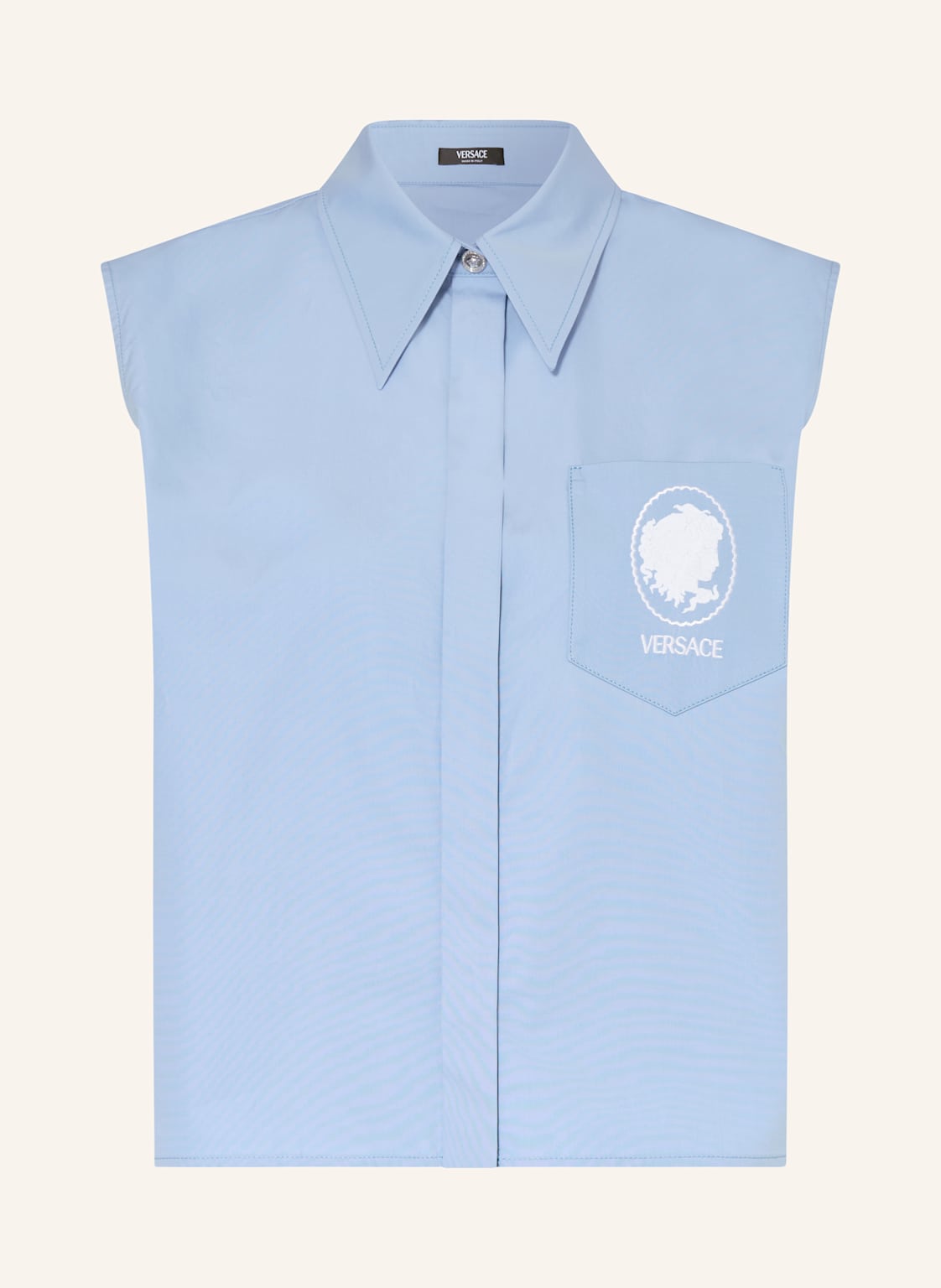 Versace Bluzka Bez Rękawów blau