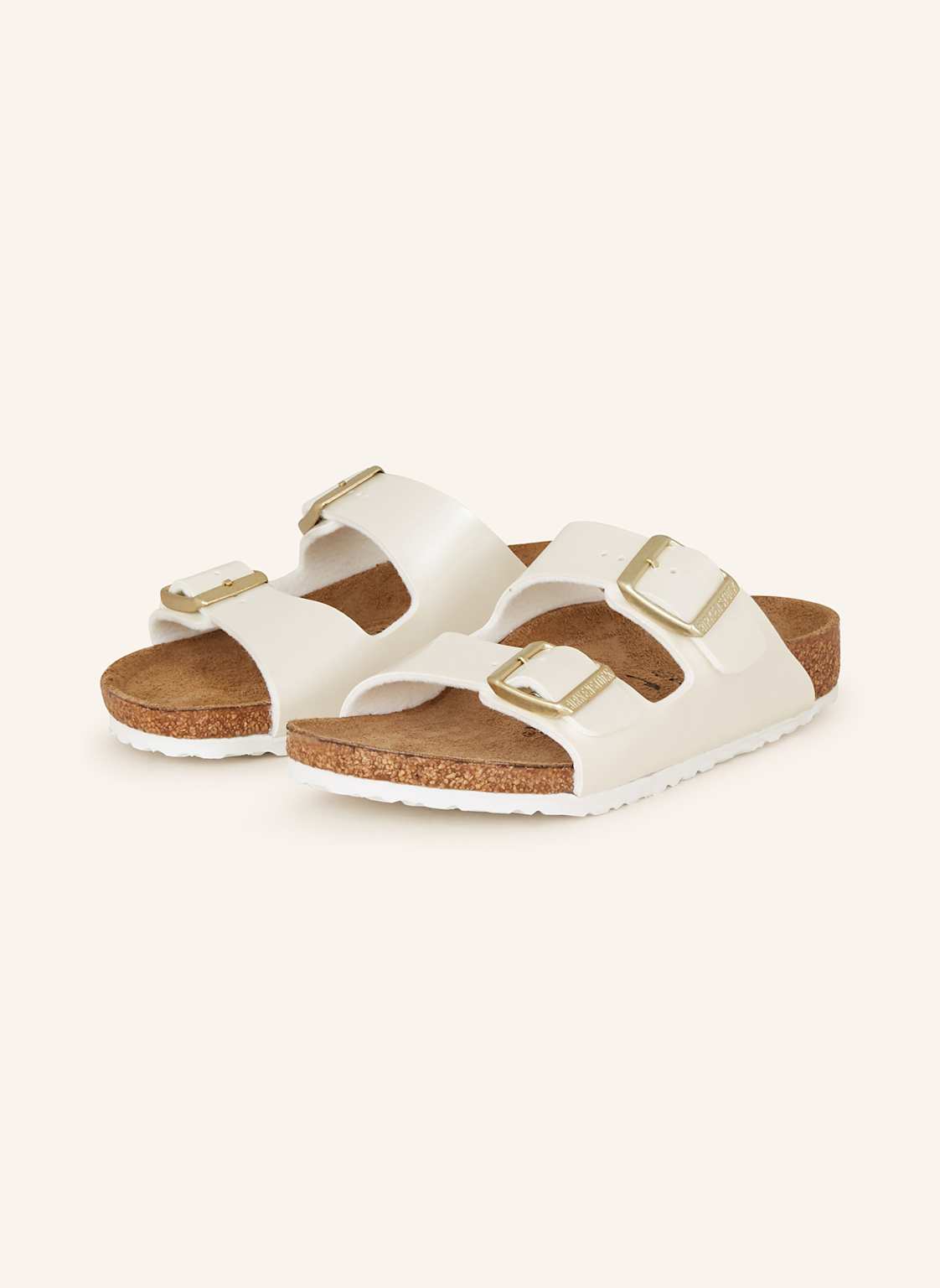 Birkenstock Klapki Arizona weiss