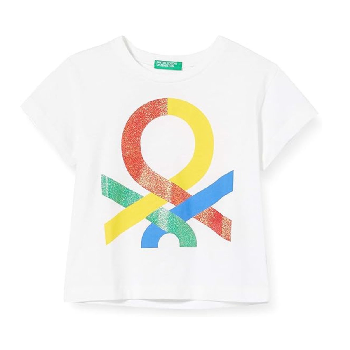 Koszulka dziewczęca United Colors of Benetton bawełniany t-shirt-92