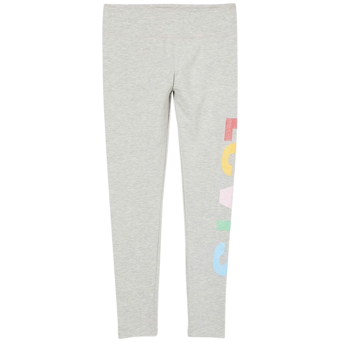 Legginsy dziewczęce Levi's bawełniane sportowe szare-158