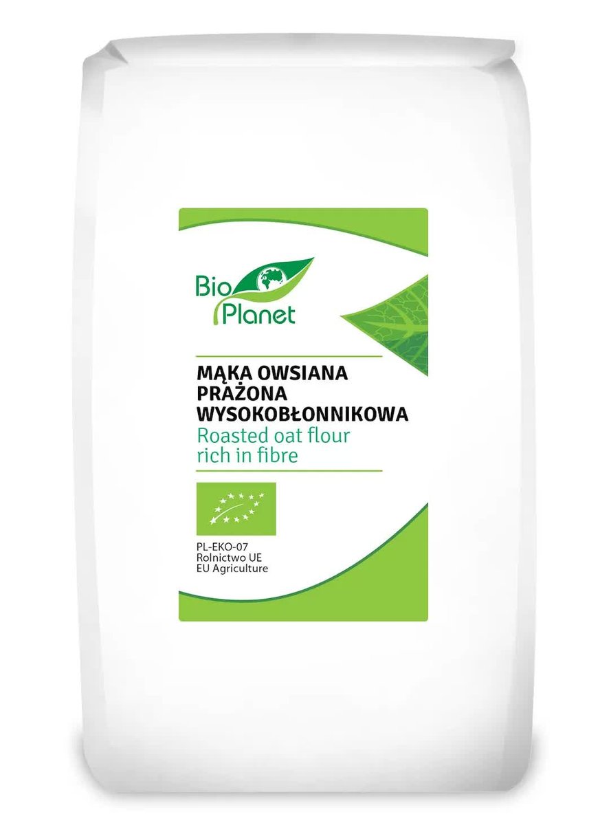 M��ka Owsiana Pra��ona Wysokob��onnikowa BIO 700 g - BIO Planet