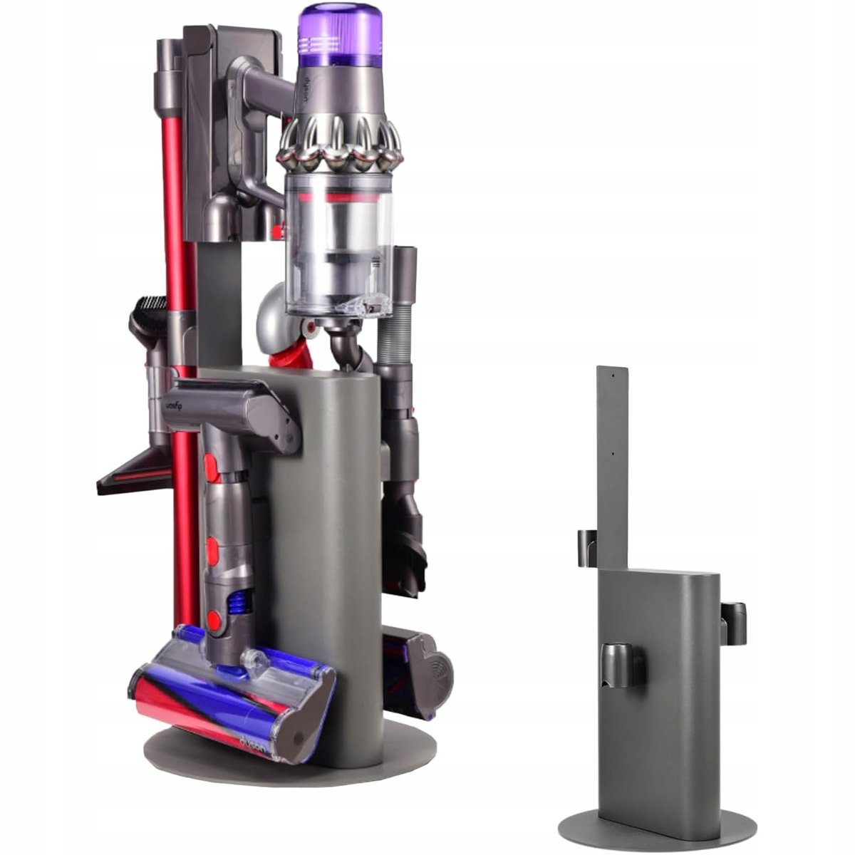 Stojak ze stali węglowej 74cm na odkurzacz Dyson oraz akcesoria V15 V12 V11 V10 V8 V7 V6
