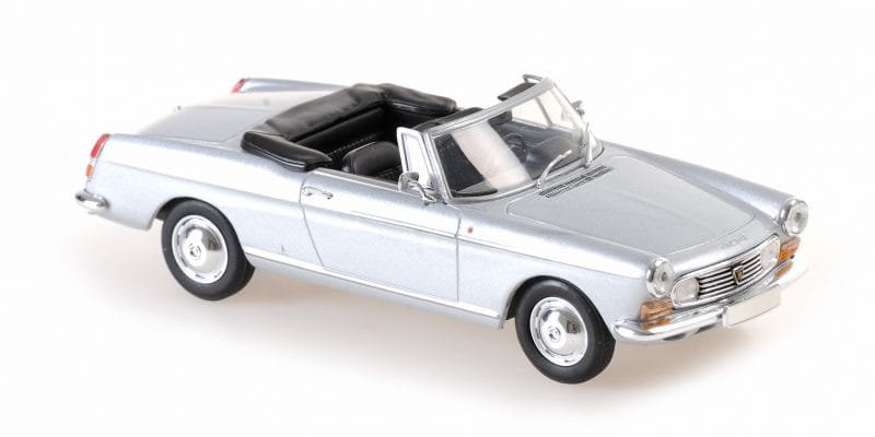 Peugeot 404 Cabriolet 1962 Silver 1:43 Minichamps