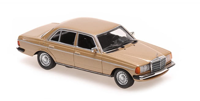 Mercedes-Benz (W123) 230E 1982 Gold Metallic 1:43 Minichamps