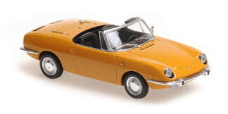 Fiat 850 Sport Spider 1968 Yellow 1:43 Minichamps 940121230
