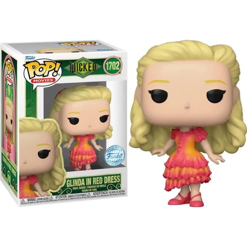 Funko pop! wicked (2024) - glinda in red dress #1702 (exclusive)