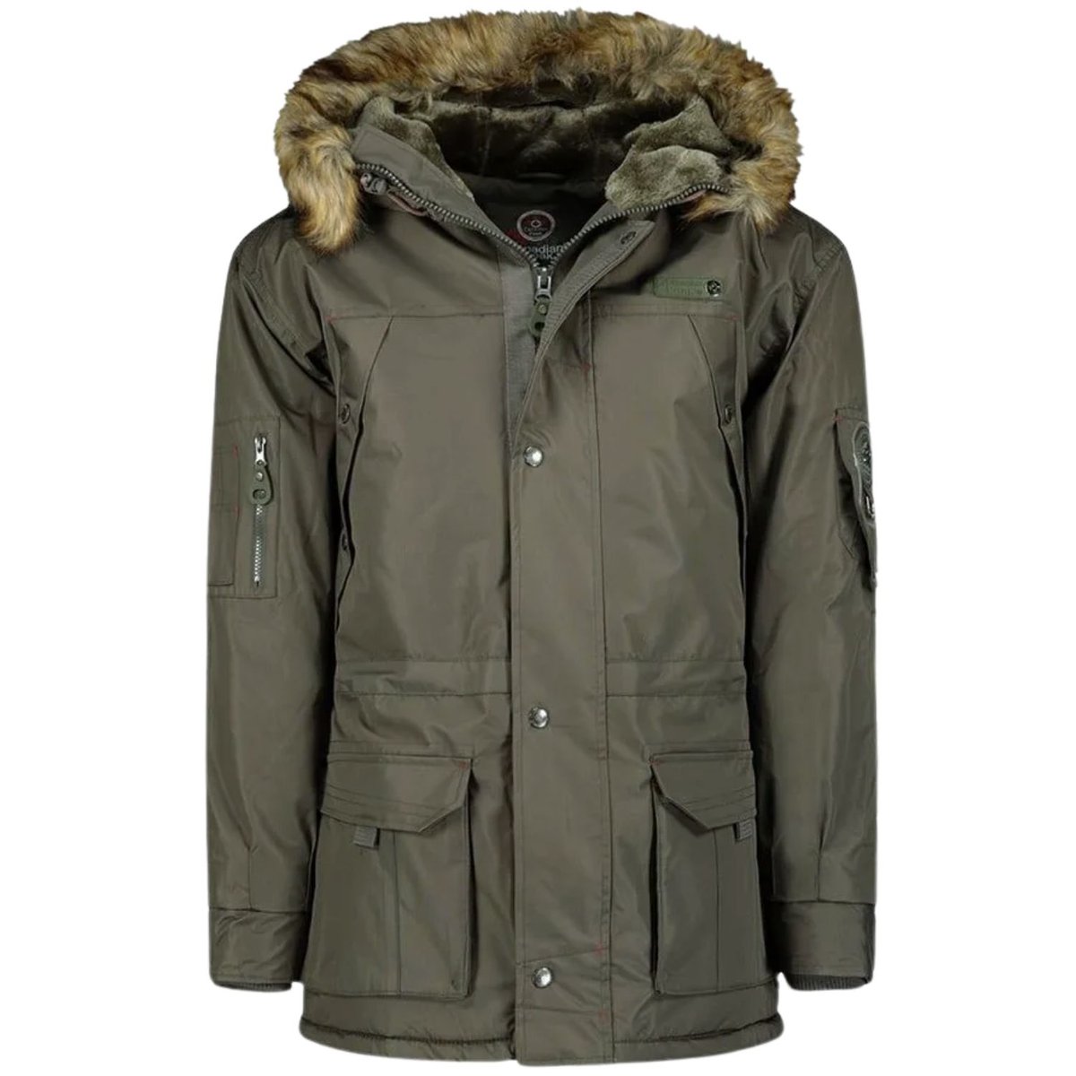 Kurtka męska Canadian Peak Airstop parka zimowa khaki-M