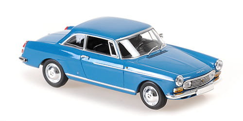Peugeot 404 Coupe 1962 Blue 1:43 Minichamps