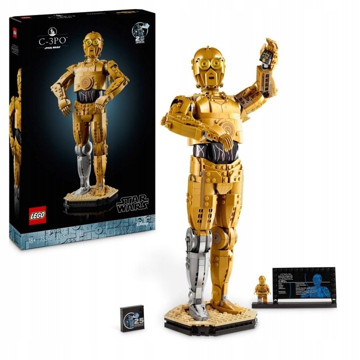 LEGO STAR WARS - Gwiezdne Wojny Robot Droid Figurka C-3PO LEGO PREZENT DLA CHŁOPCA