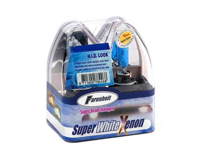 Żarówki FARENHEIT H7 100W Super White Xenon