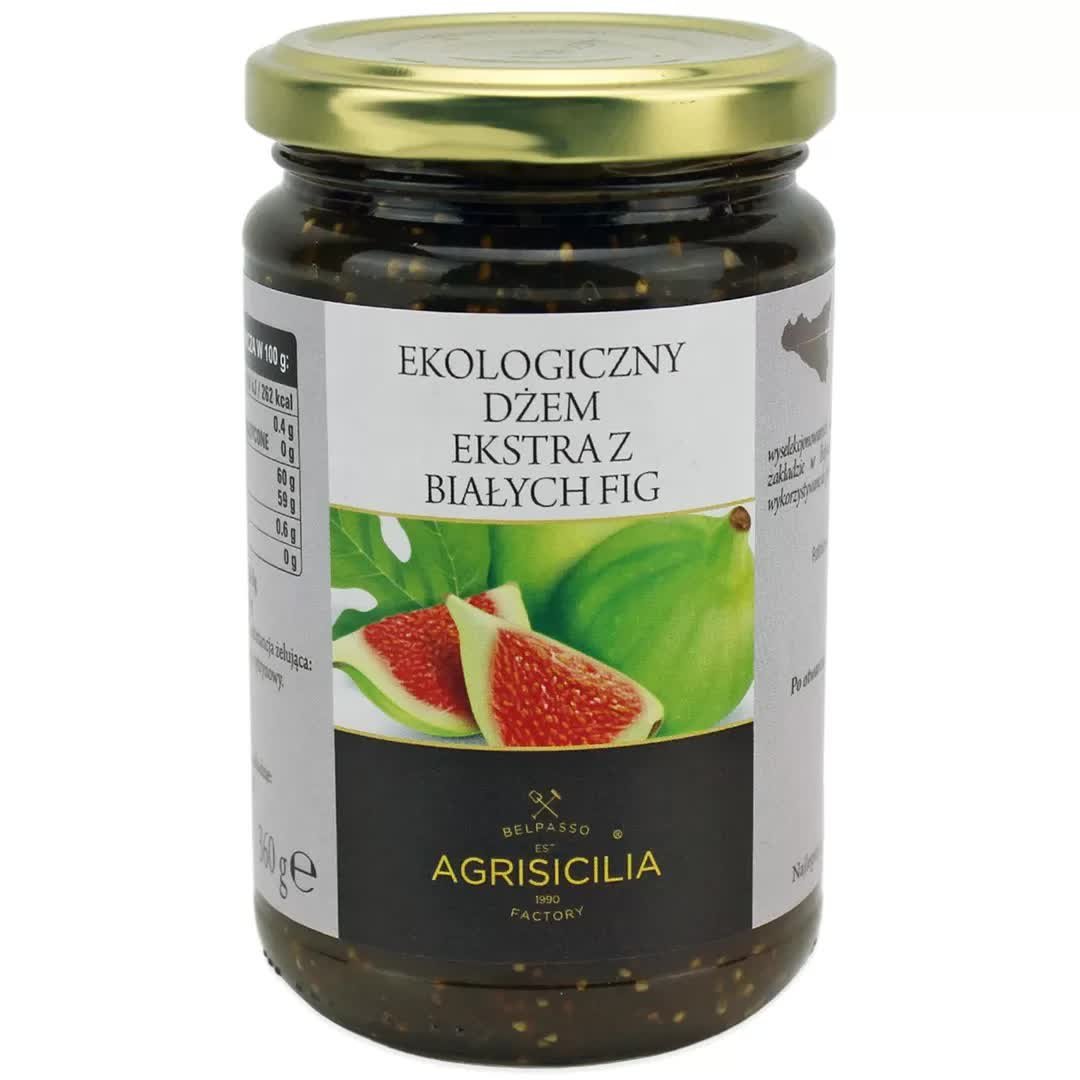 D��em Ekstra Z Bia��ych FIG BIO 360 g - Agrisicilia