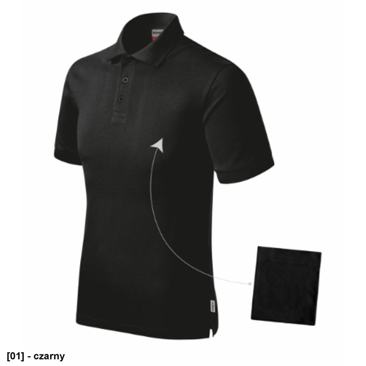 Koszulka polo w kolorze czarny S