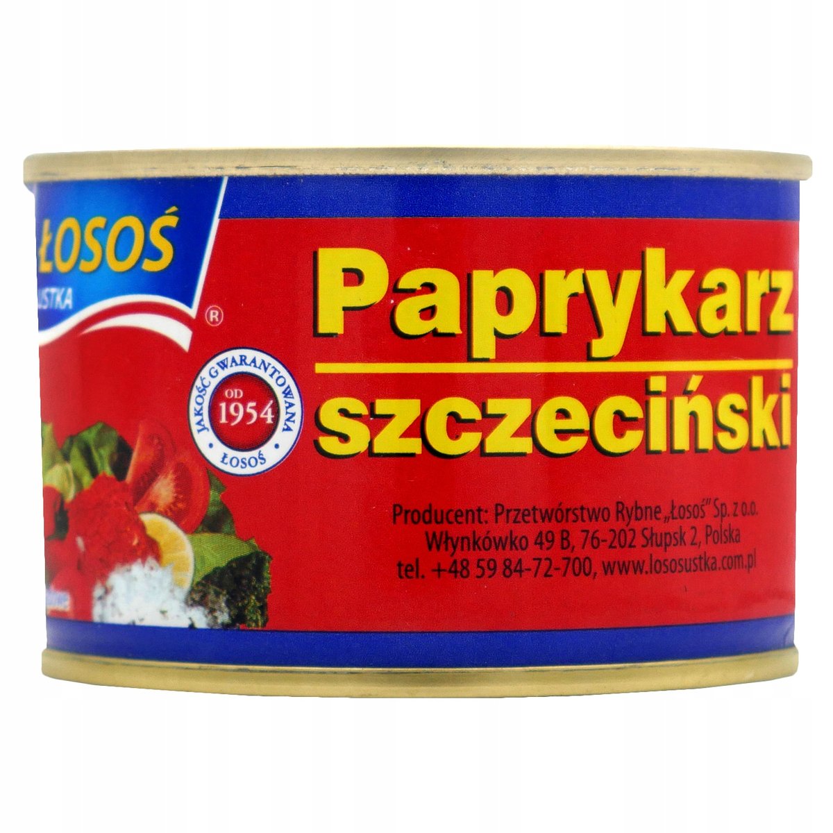 Paprykarz Szczeciński Konserwa Rybna Łosoś Ustka 170G